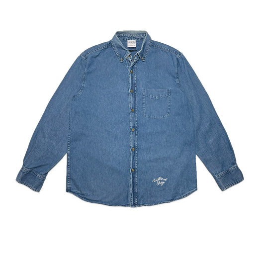 Custard Reclaimed Denim Shirt | Size Medium