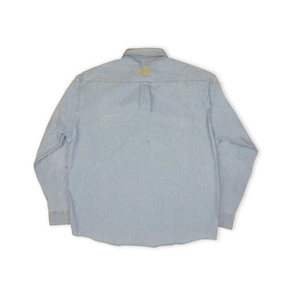 Custard Reclaimed Denim Shirt | Size Medium