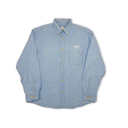 Custard Reclaimed Denim Shirt | Size Medium