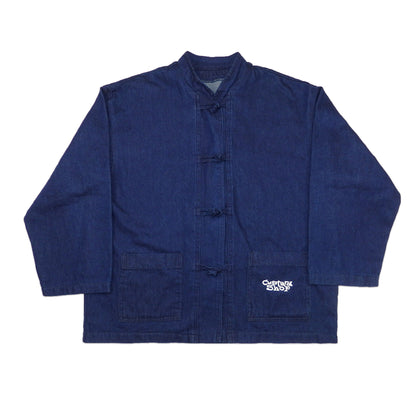 Custard Reclaimed Denim Mandarin Collar | Size M/L