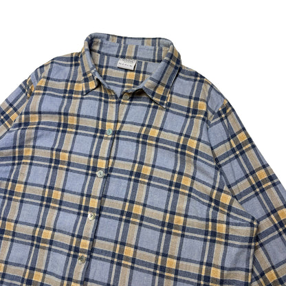 Custard Reclaimed Flannel Shirt | Size Small
