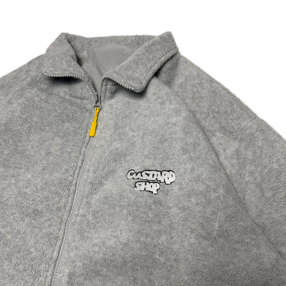Custard Reclaimed Zip-up Fleece | Size Large