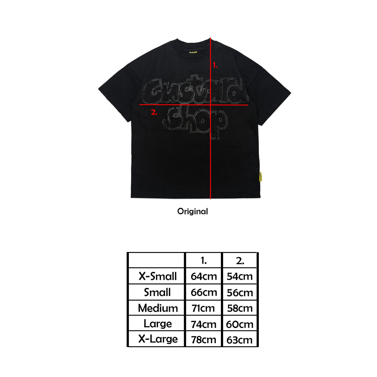 Heavyweight Graffiti Print T-Shirt | Black