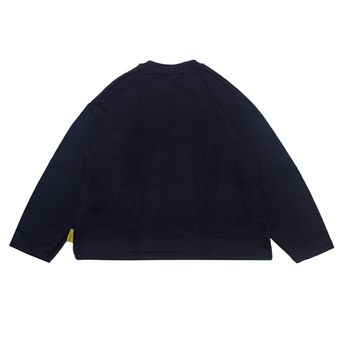 Heavyweight Boxy Graffiti Print T-Shirt | Navy