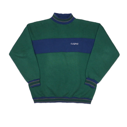 Custard Reclaimed High Neck Jumper | Size X-Large