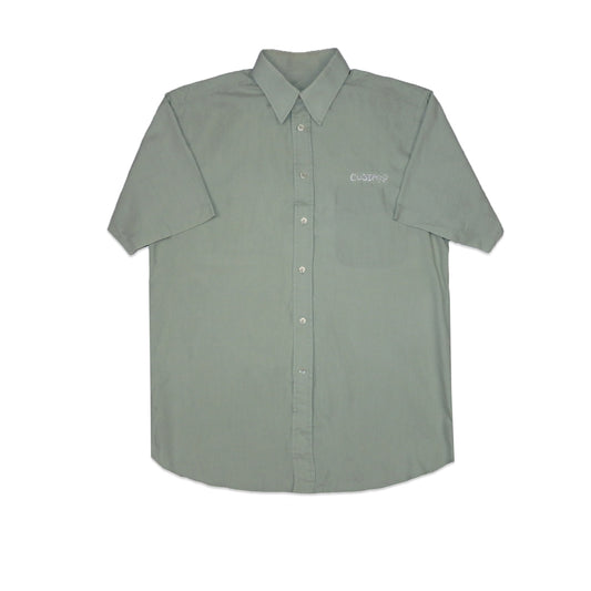 Custard Reclaimed Teal Shirt | Size Medium