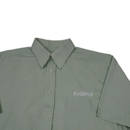 Custard Reclaimed Teal Shirt | Size Medium