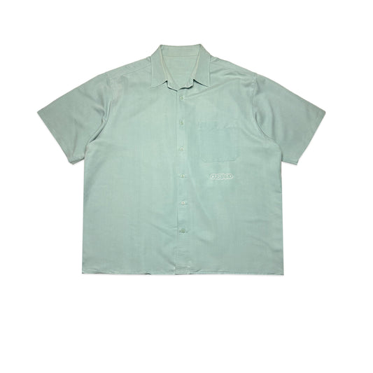 Custard Reclaimed Soft Touch Button Shirt | Size X-Large