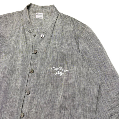 Custard Reclaimed Button Shirt | Size Small
