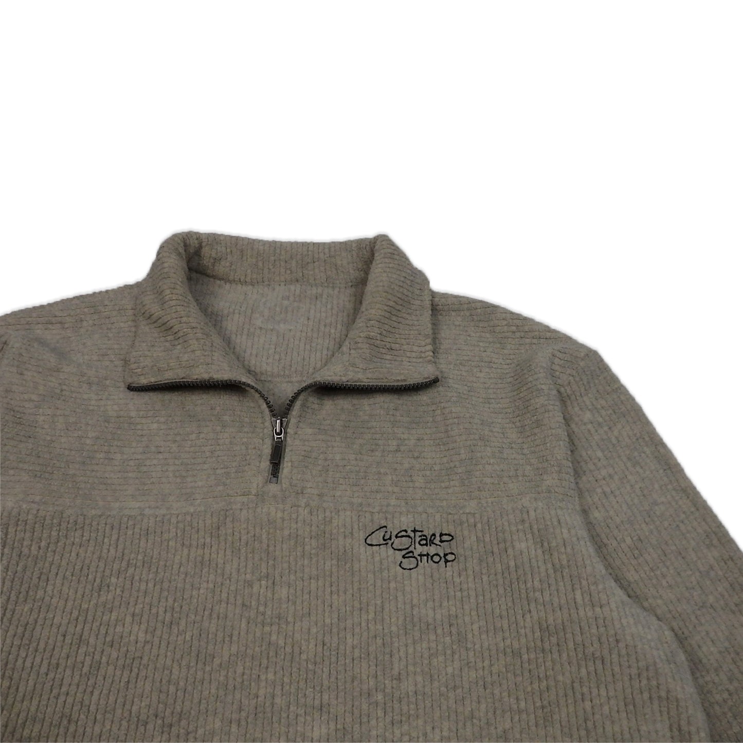 Custard Reclaimed 1/4 Zip Jumper | Size Large