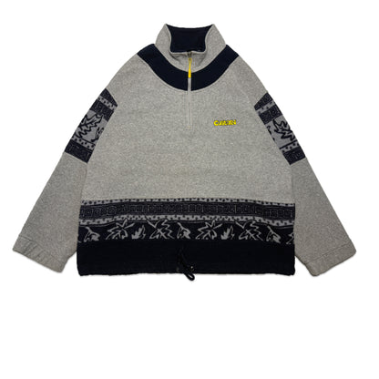 Custard Reclaimed Pattern Jumper | Size Large