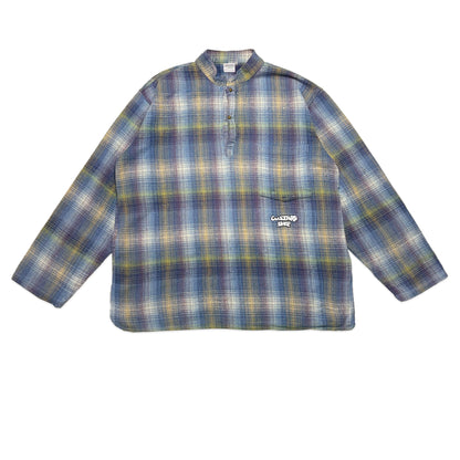Custard Reclaimed Button Shirt | Size Large