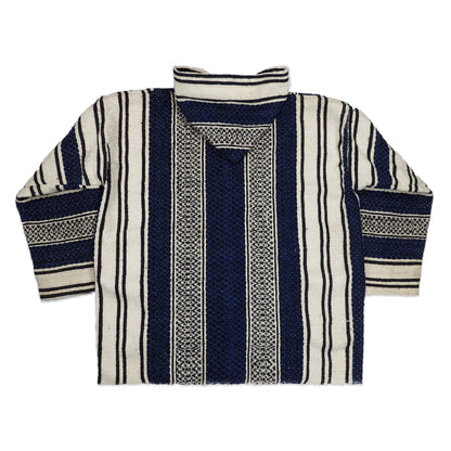 Custard Reclaimed Stripe Hippie Jacket | Size Large