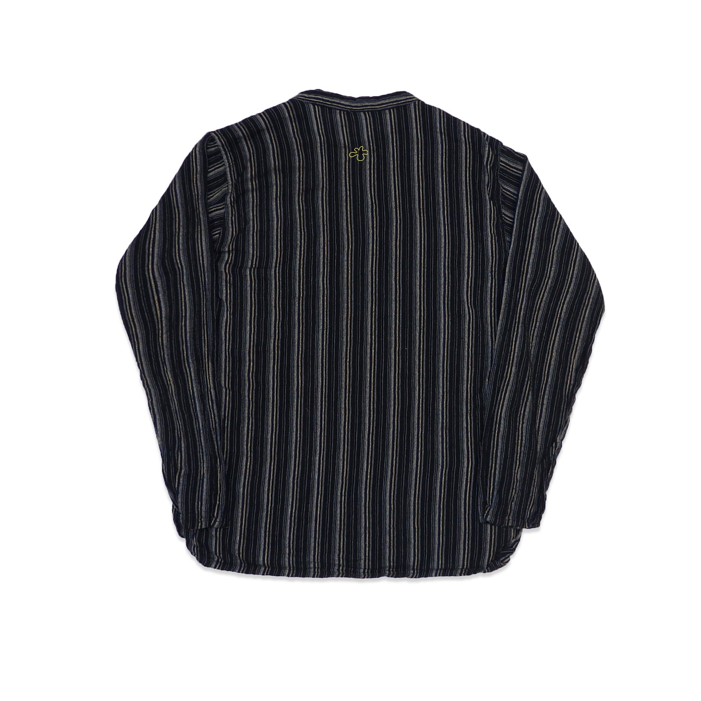 Custard Reclaimed 1/4 Button Shirt | Size Medium