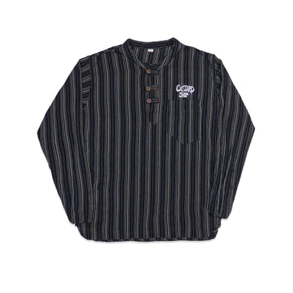 Custard Reclaimed 1/4 Button Shirt | Size Medium