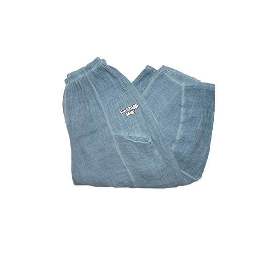 Custard Reclaimed Wide Leg Trouser | Size 30"