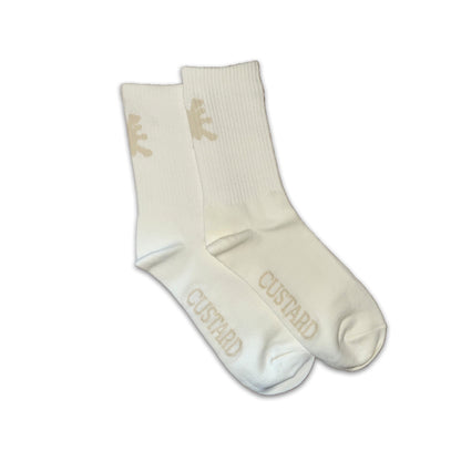 Two-Tone Socks | Beige