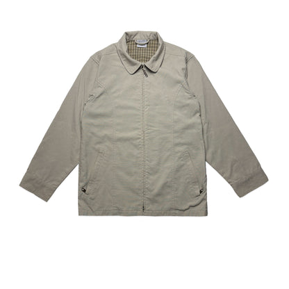 Custard Reclaimed Zip-up Jacket with Hidden Pockets | Size Medium