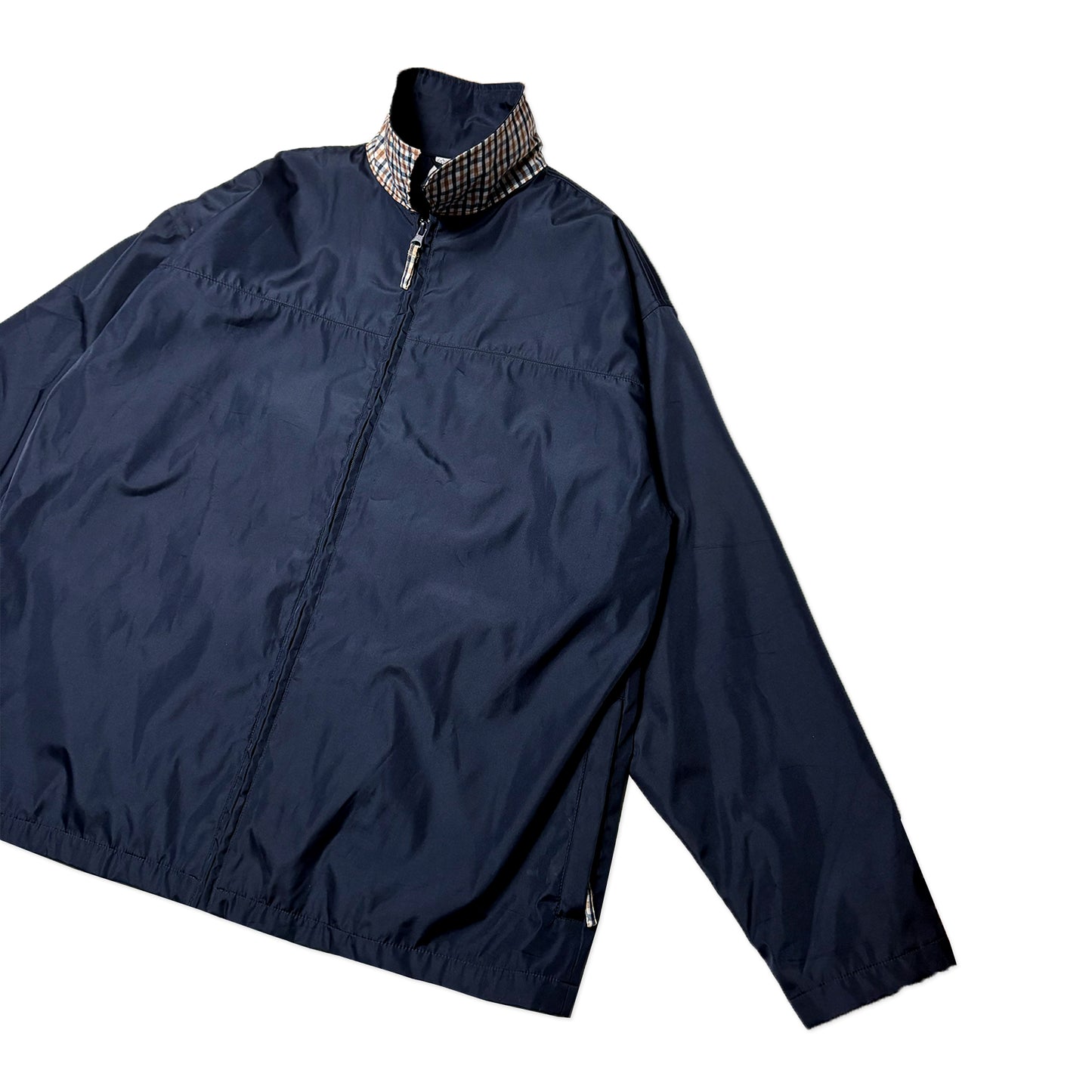 Custard Reclaimed Harrington Jacket | Size Large