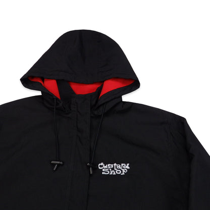 Custard Shop Black Fleece Lined Jacket | Size Large