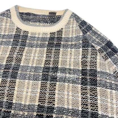 Custard Reclaimed Pattern Jumper | Size X-Large