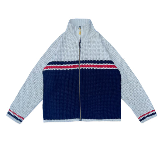 Custard Reclaimed Heavy Knit Cardigan | Size Large