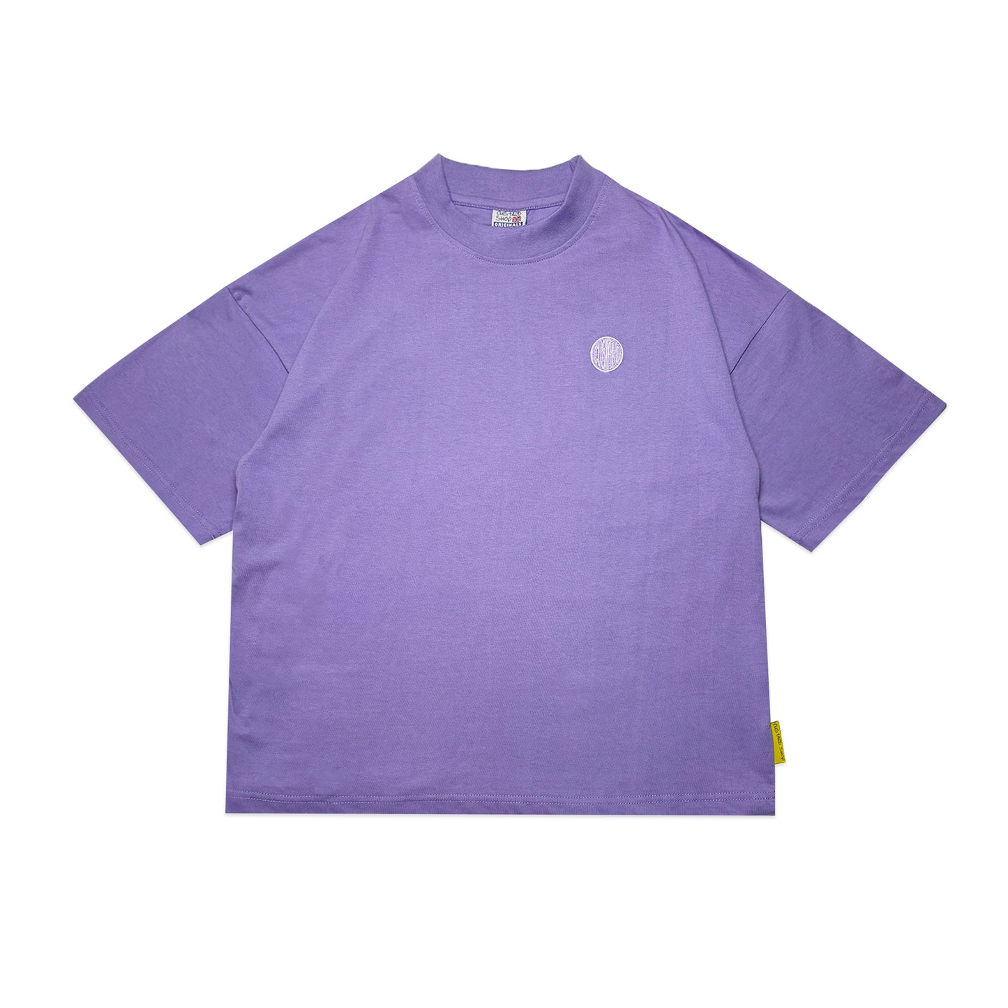 Lightweight Boxy Acid House T-Shirt | Lilac