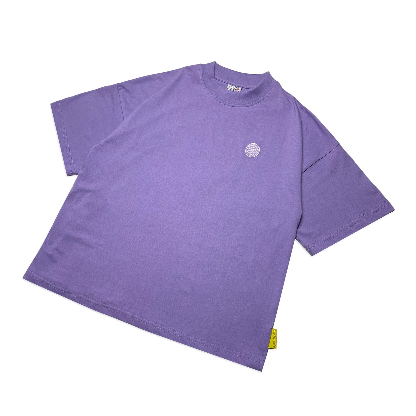 Lightweight Boxy Acid House T-Shirt | Lilac