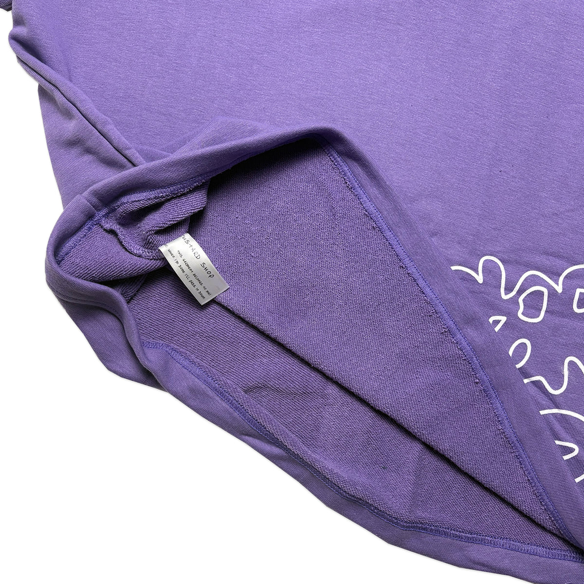Heavyweight Liquid Print T-Shirt | Lilac