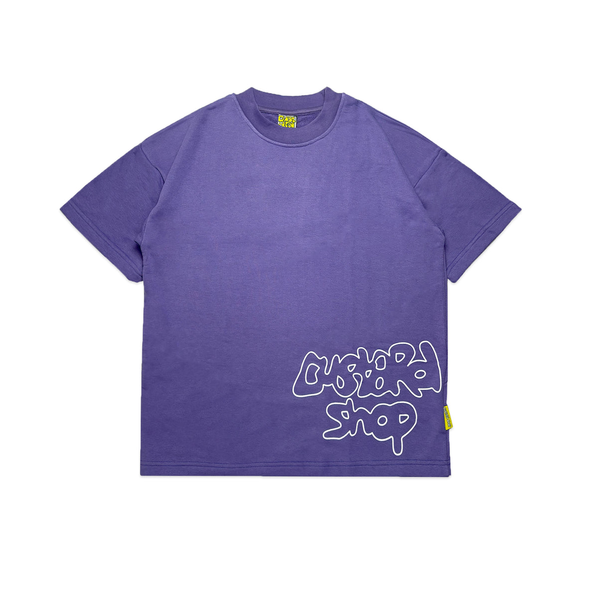 Heavyweight Liquid Print T-Shirt | Lilac