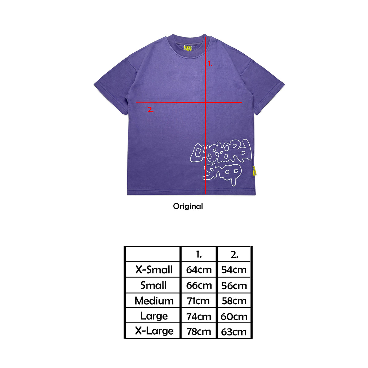 Heavyweight Liquid Print T-Shirt | Lilac