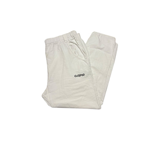 Custard Reclaimed White Linen Trouser | Size 34"