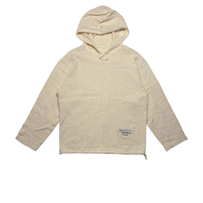 Custard Reclaimed Beach Hoodie | Size Medium