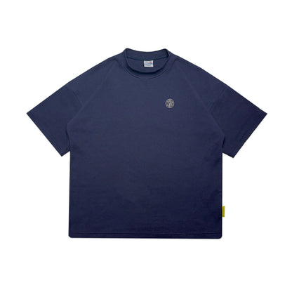 Waffle Acid House T-Shirt | Navy
