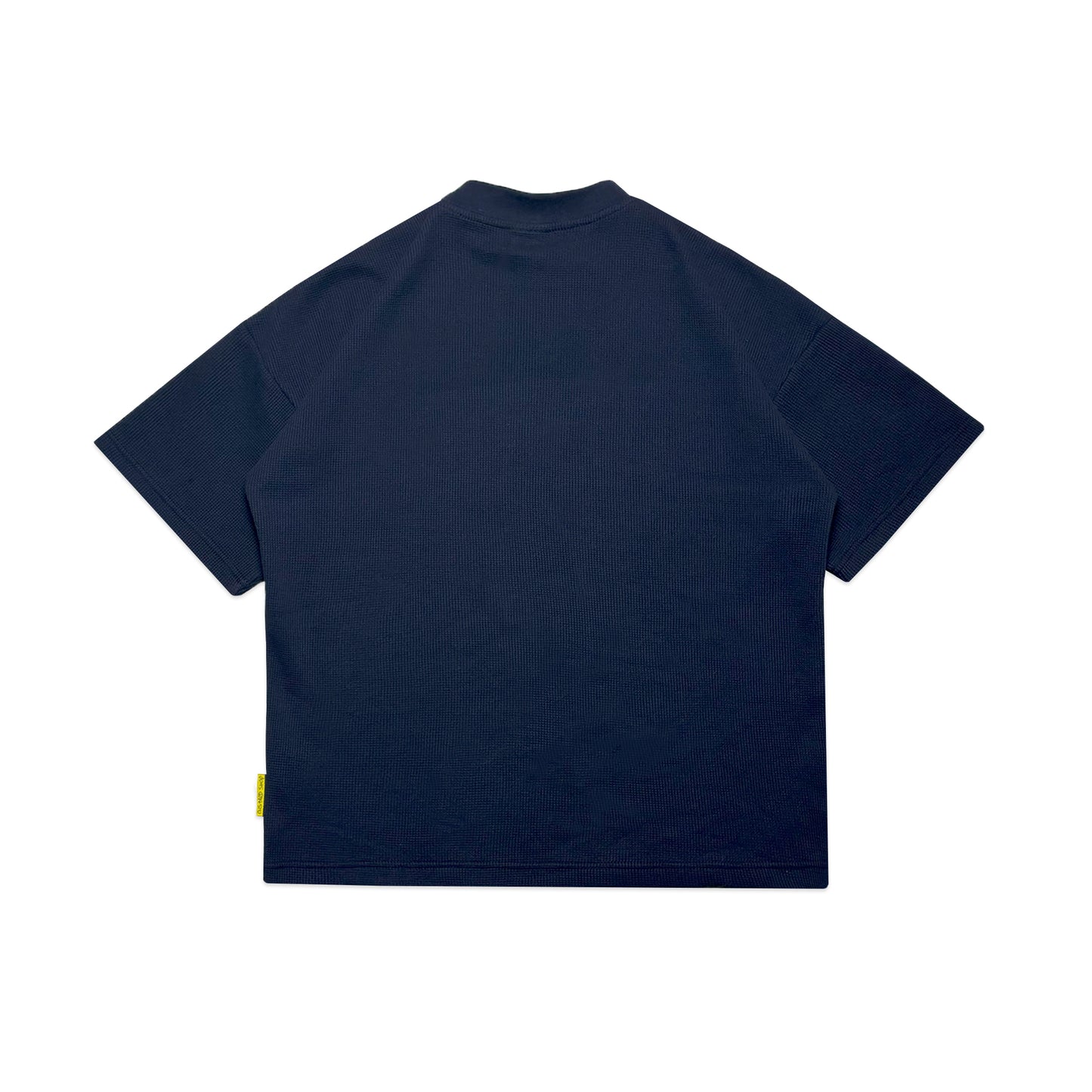 Waffle Acid House T-Shirt | Navy