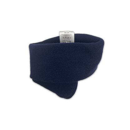 Embroidered Cuffed Beanie | Navy