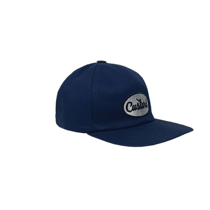 Cotton Blue Logo 6 Panel Cap