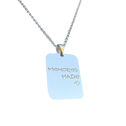 Memories Made Necklace | Silver