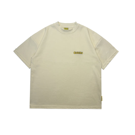 Waffle Embroidered T-Shirt | Off-White