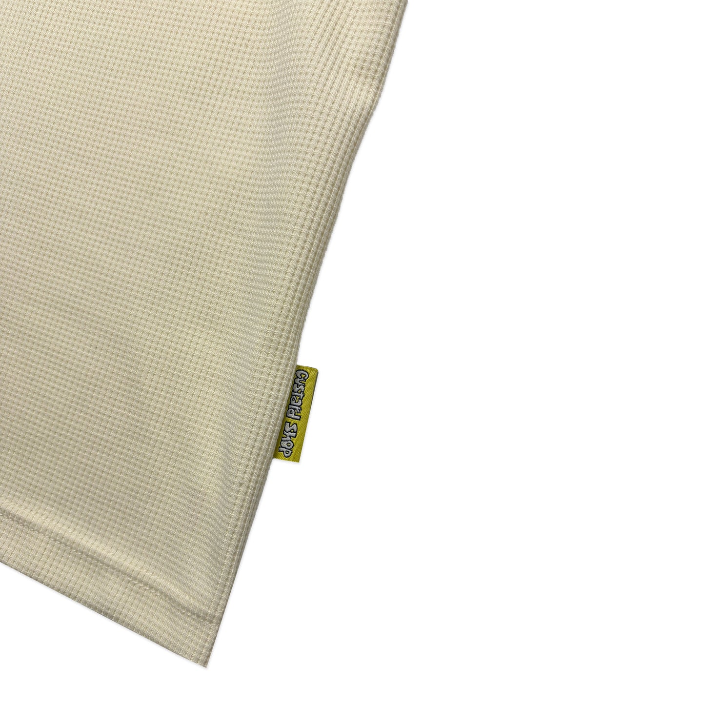 Waffle Embroidered T-Shirt | Off-White