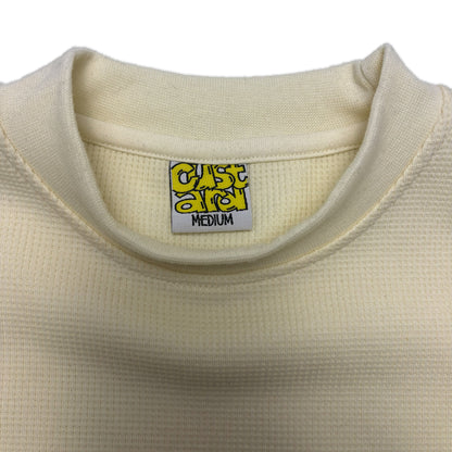 Waffle Embroidered T-Shirt | Off-White