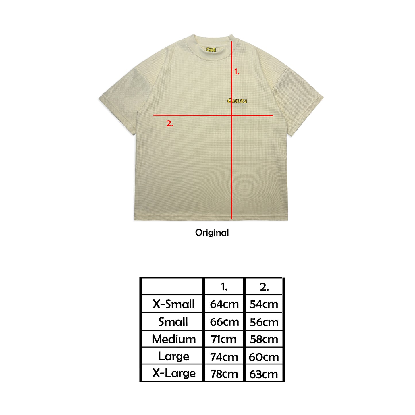 Waffle Embroidered T-Shirt | Off-White