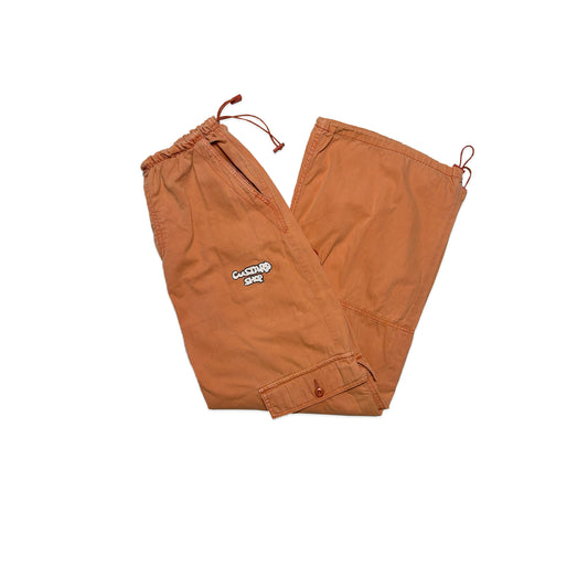 Custard Reclaimed Parachute Trouser | Size 30”
