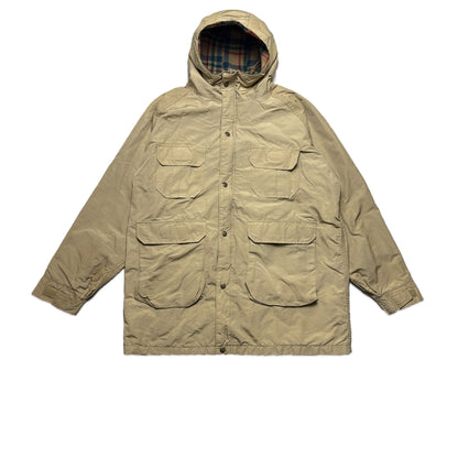Custard Reclaimed Utility Parka Coat | Size Large