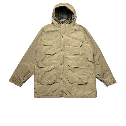 Custard Reclaimed Utility Parka Coat | Size Large