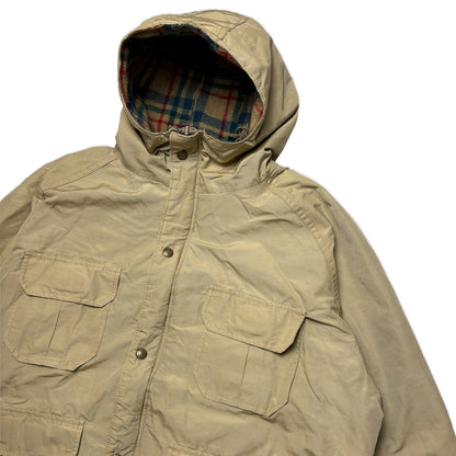 Custard Reclaimed Utility Parka Coat | Size Large