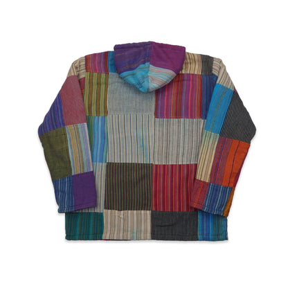 Custard Reclaimed Patchwork Jacket | Size Large