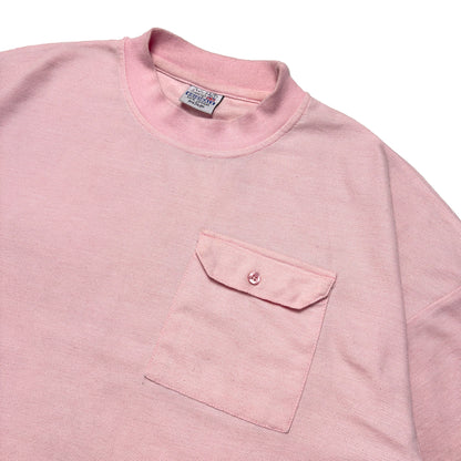 Cig Pocket Pique T-Shirt | Pink