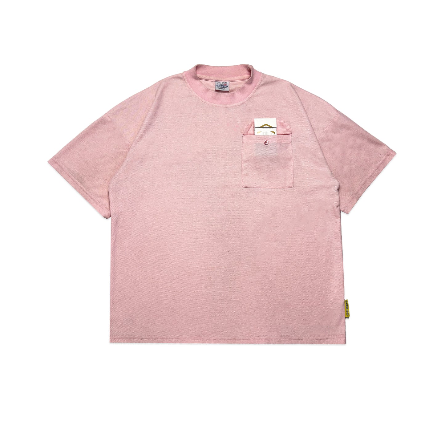 Cig Pocket Pique T-Shirt | Pink
