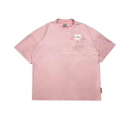 Cig Pocket Pique T-Shirt | Pink